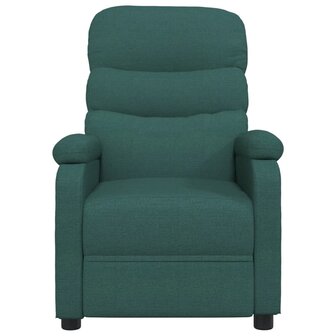 Massagestoel stof donkergroen 3