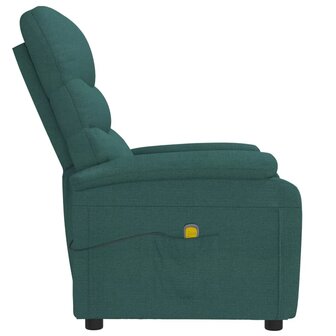 Massagestoel stof donkergroen 4