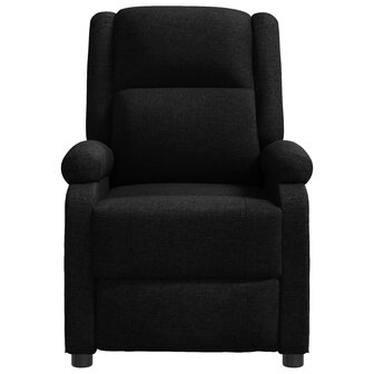 Massagestoel stof zwart 3