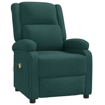 Massagestoel stof donkergroen 2