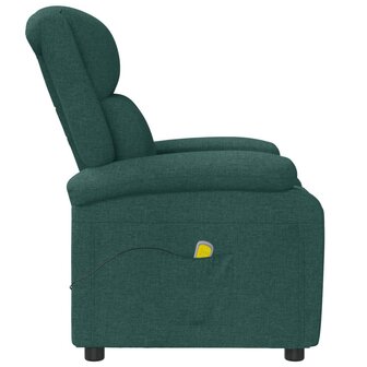 Massagestoel stof donkergroen 4