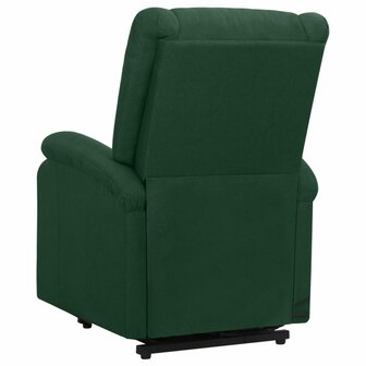 Sta-op-massagestoel stof donkergroen 4