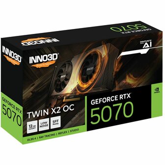 Videokaart INNO3D N50702-12D7X-195064N nvidia geforce rtx 5070 12 GB 2