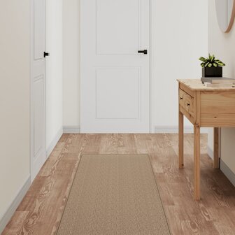 Tapijtloper 50x250 cm sisal-look zandkleurig 1