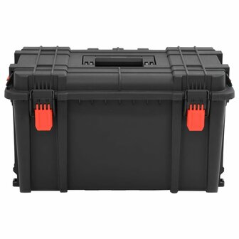 Flightcase draagbaar 57x35x32,5 cm PP zwart 2
