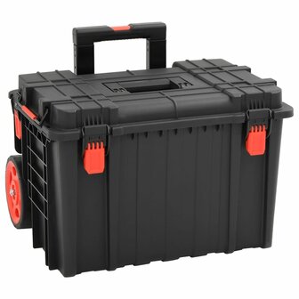 Flightcase draagbaar 56,5x45,5x48 cm PP zwart 1