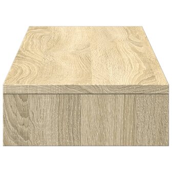 Monitorstandaard 100x27x10 cm bewerkt hout sonoma eikenkleurig 5