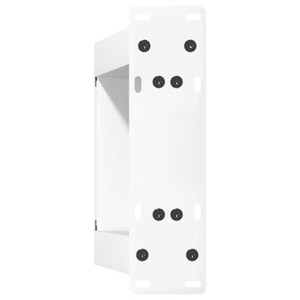 Salontafelpoten 2 st U-vormig 30x(30-31) cm staal wit 7