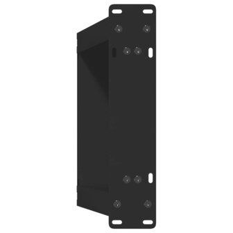 Salontafelpoten 2 st U-vormig 28x(42-43) cm staal zwart 7