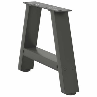 Salontafelpoten 2 st A-vormig 40x(30-31) cm staal antraciet 4