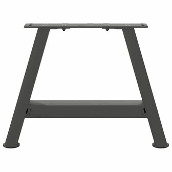 Salontafelpoten 2 st A-vormig 40x(30-31) cm staal antraciet 5