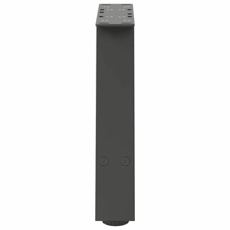 Salontafelpoten 2 st A-vormig 40x(30-31) cm staal antraciet 6