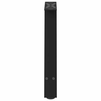 Salontafelpoten 2 st A-vormig 38x(42-43) cm staal zwart 6