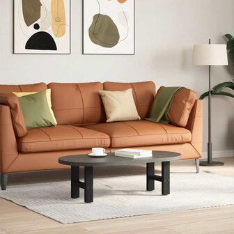 Salontafelpoten 2 st 40x(30-31) cm staal zwart 1