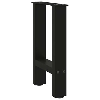 Salontafelpoten 2 st 28x(42-43) cm staal zwart 4