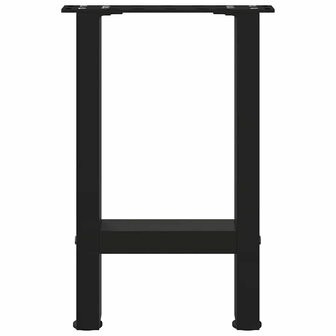 Salontafelpoten 2 st 28x(42-43) cm staal zwart 5