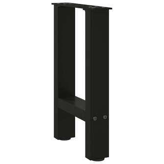 Salontafelpoten 2 st 38x(42-43) cm staal zwart 4