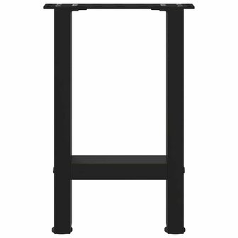 Salontafelpoten 2 st 38x(42-43) cm staal zwart 5