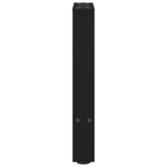 Salontafelpoten 2 st 38x(42-43) cm staal zwart 6