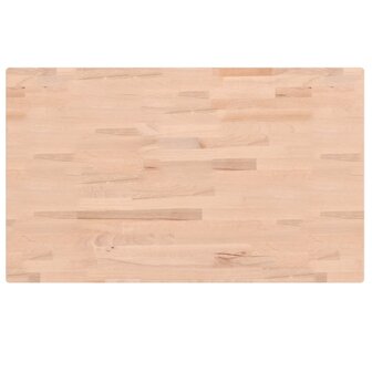 Werkbank rechthoekig 100x60x(73-99,5) cm massief beukenhout 8