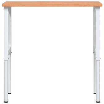 Werkbank rechthoekig 100x60x(71,5-98) cm massief beukenhout 4