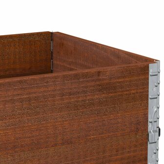 Palletopzetranden 3 st 80x60 cm massief grenenhout bruin 7