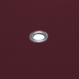 Prieeldak 2-laags 4x3m 310 g/m&sup2; bordeaux 5