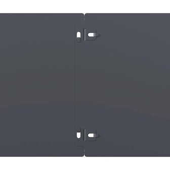 Gazonranden 10 st 20x103 cm koudgewalst staal antraciet 7