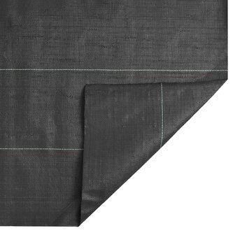 Worteldoek 1x10 m polypropeen zwart 7