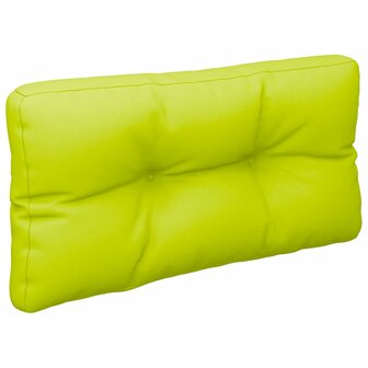 Palletkussen 80x40x12 cm stof heldergroen 4