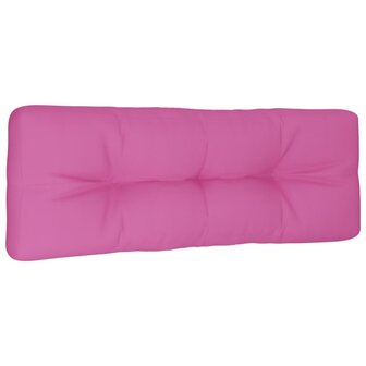 Palletkussen 120x40x12 cm stof roze 2