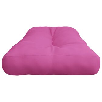 Palletkussen 120x40x12 cm stof roze 6