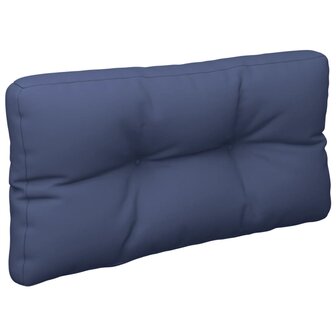 Palletkussen 80x40x12 cm stof marineblauw 2