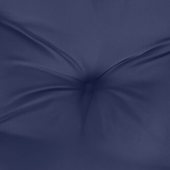 Palletkussen 80x40x12 cm stof marineblauw 8