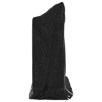 Haardhoutrek met regenhoes 151x40,5x110,5 cm staal 7