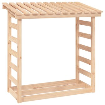 Haardhoutrek 108x64,5x110 cm massief grenenhout 2