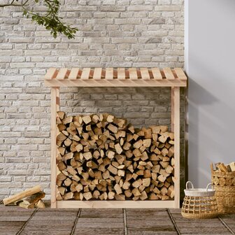 Haardhoutrek 108x64,5x110 cm massief grenenhout 3