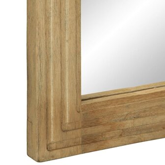 Badkamerspiegel 50x70x2,5 cm massief mangohout bruin 5