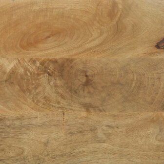 Badkamerspiegel 50x70x2,5 cm massief mangohout bruin 9