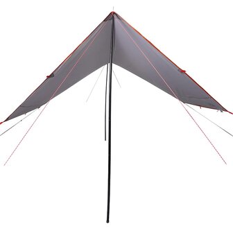 Kampeerluifel waterdicht 430x380x210 cm oranje 3