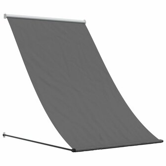 Luifel uittrekbaar 150x150 cm stof en staal antracietkleurig 2