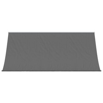 Luifel uittrekbaar 300x150 cm stof en staal antracietkleurig 3
