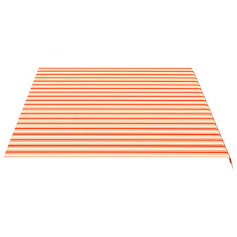 Vervangingsdoek voor luifel 5x3,5 m geel en oranje 4