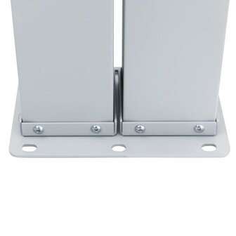 Windscherm uittrekbaar 100x600 cm blauw 7