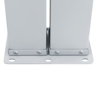 Windscherm uittrekbaar 100x600 cm rood 7