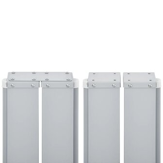 Windscherm uittrekbaar 100x600 cm rood 8