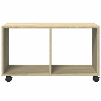 Rolkast 72x33x42,5 cm bewerkt hout sonoma eikenkleurig 5