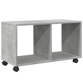 Rolkast 72x33x42,5 cm bewerkt hout betongrijs 7