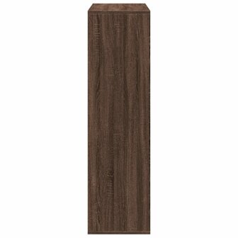 Kamerscherm / boekenkast 69,5x29x103,5 cm hout bruin eikenkleur 6