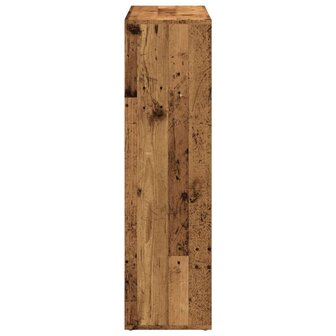 Kamerscherm / boekenkast 102x29x103,5 cm hout oud houtkleurig 6